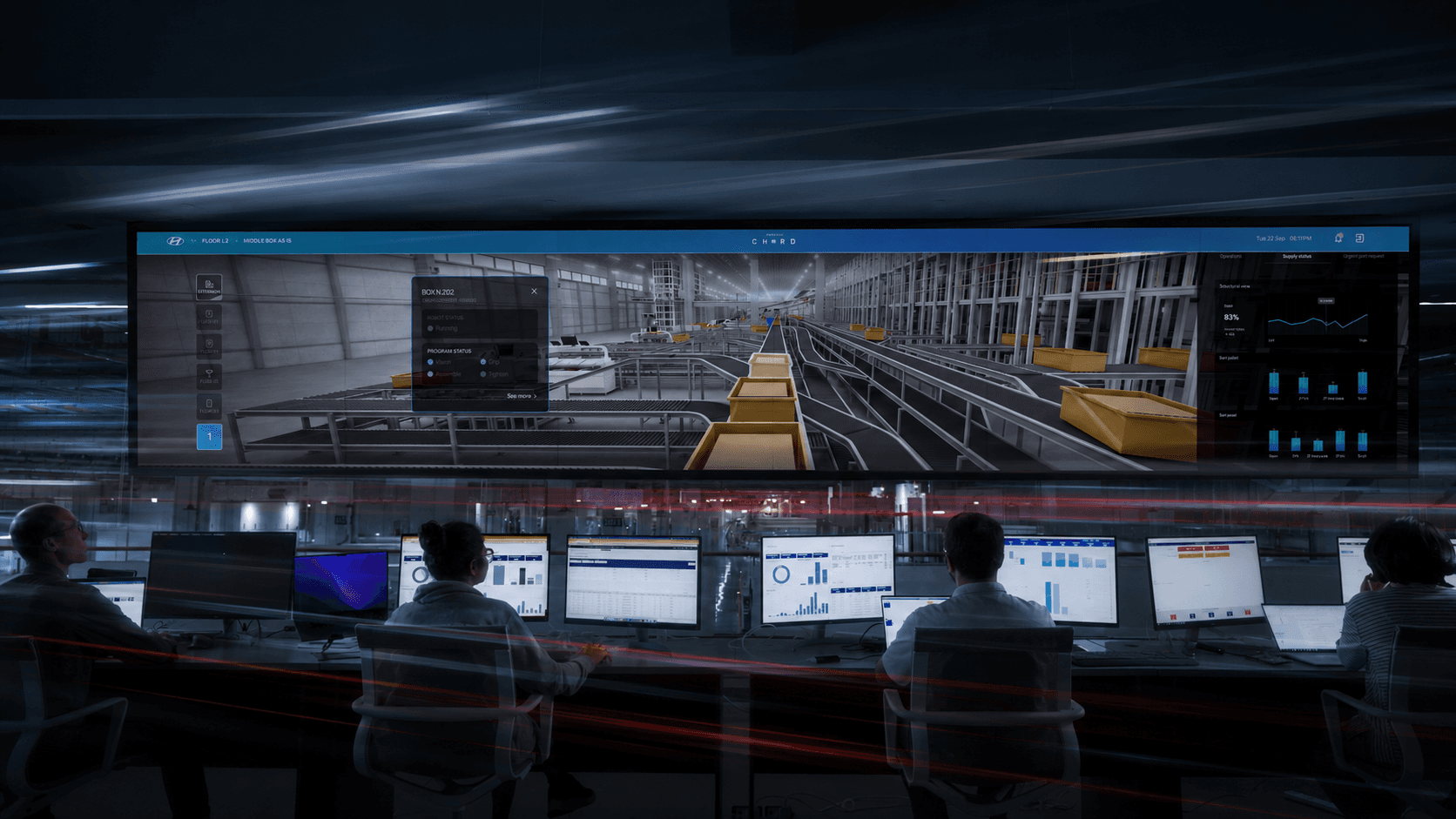 Relai platform architecture spanning vessel, terminal, yard, and road.